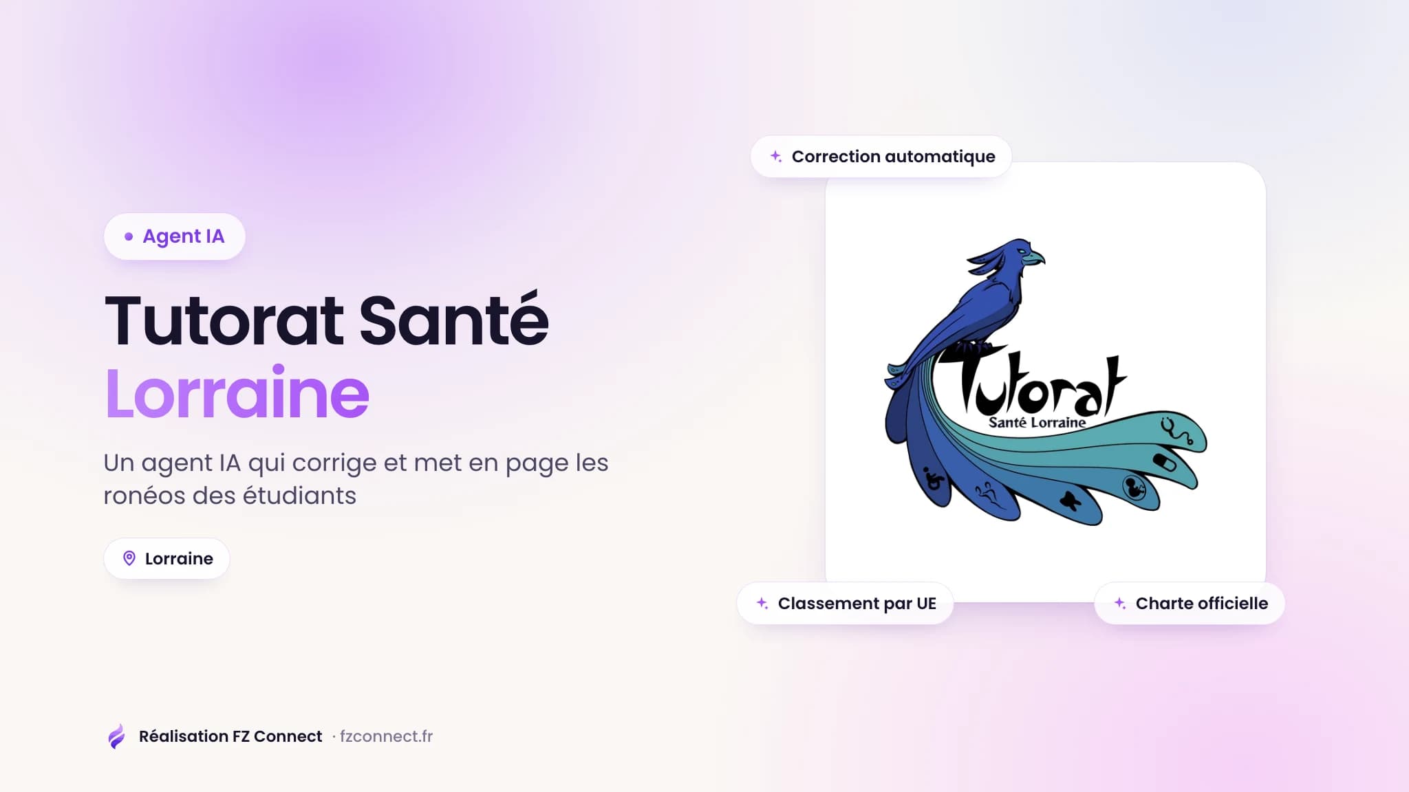 Tutorat Santé Lorraine : un agent IA qui corrige et met en page les ronéos