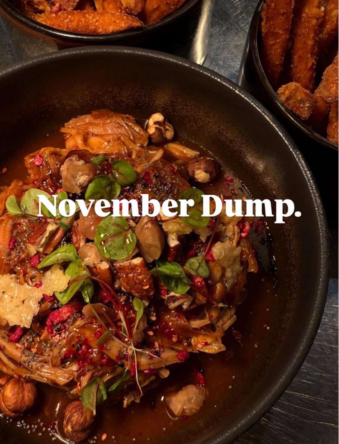 November DUMP.