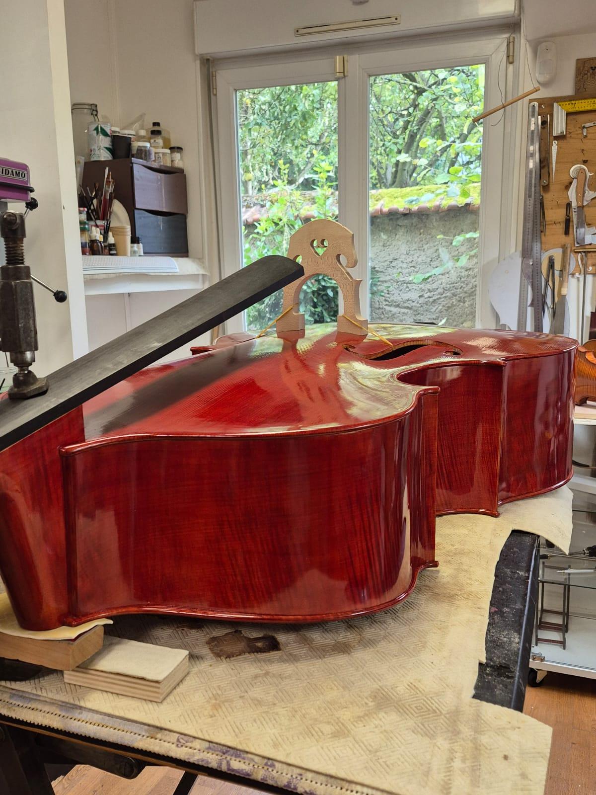Restauration de Contrebasse