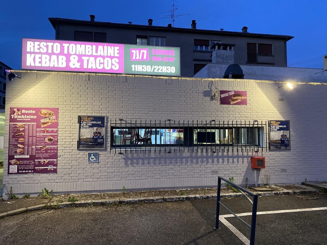 Resto Tomblaine - Kebab | Tacos | Burger